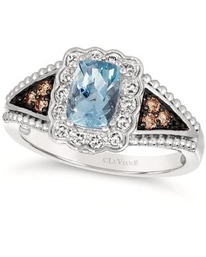 Le Vian Ladies Sea Aquamarine Rings Set - Blue