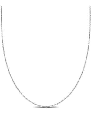 Amour Cable Chain Necklace - Metallic