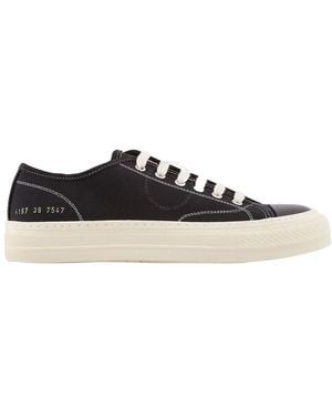 Common Projects Tournament Canvas Sneakers, Brand Size 35 Us - Black