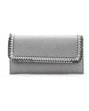 Stella McCartney Falabella Continental Wallet - Grey