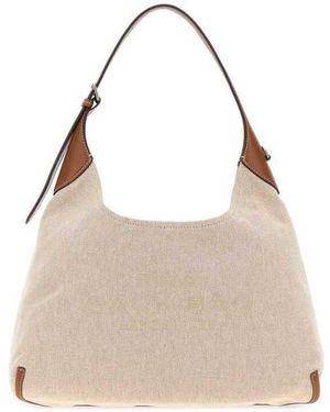 Marc Jacobs Canvas The Sack Bag Shopping Beigearganoil Borse A Mano - Natural