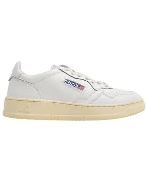 Autry Medalist Low Trainers - White