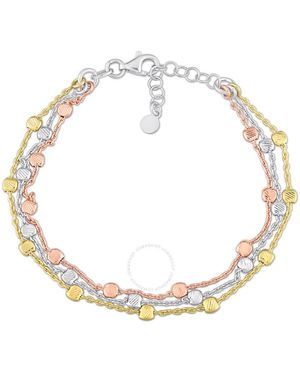 Amour Multi-Strand Bracelet - Metallic