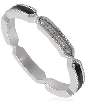 Diamanti Per Tutti Ladies Vibration Ring - Metallic