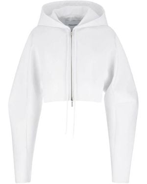 Ferragamo Cotton Faille Cropped Jacket, Brand Size 46 Us - White