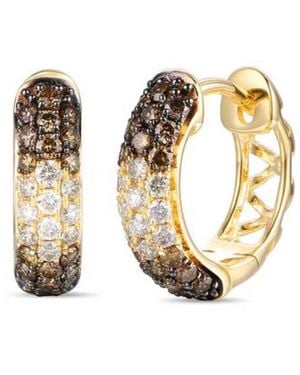 Le Vian Ladies Euphoria Chocolate Earrings Set - Metallic