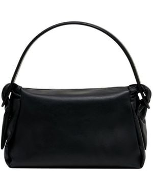 KENZO Calfskin Shoulder Bag - Black
