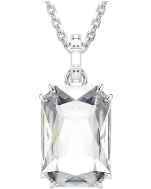 Swarovski Millenia Octagon Cut Pendant Necklace - Metallic