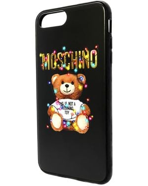 Moschino Christmas Teddy Iphone Case - Black