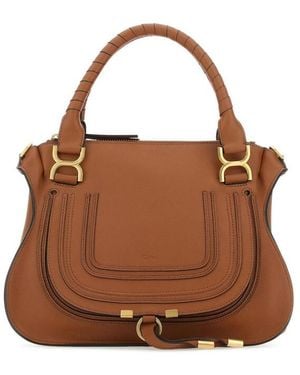 Chloé Chlo Marcie Handbag - Brown