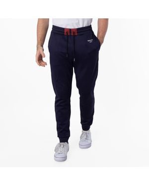 Bally Logo Technical Cotton Track Trousers - Blue