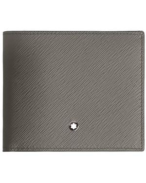 Montblanc Medium Sartorial 8Cc Wallet - Grey