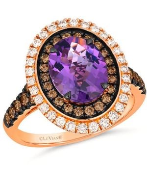 Le Vian Grape Amethyst Collection Rings Set - Purple
