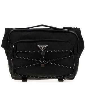 Prada Re-Nylon Speedrock Belt Bag Nero Marsupi - Black