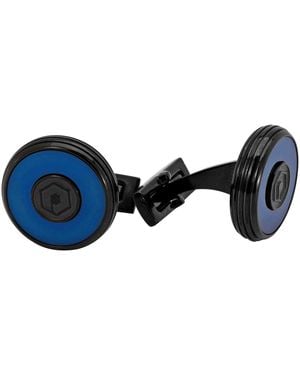 Picasso and Co Round And Cufflinks - Blue