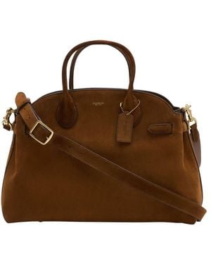 COACH Top Handle Bag - Brown