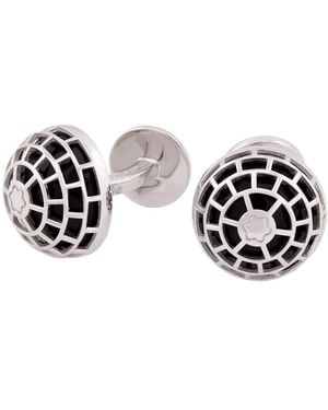 Montblanc Meisterstuck Onyx Stone Cufflinks - Black