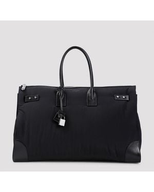 Saint Laurent Ysl Duffle Bag - Black