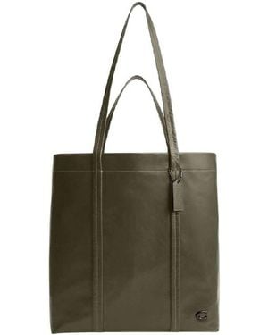 COACH 33 Hall Leather Tote Bag - Green