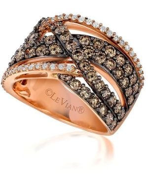 Le Vian Ladies Chocolate Diamond Rings Set - Metallic