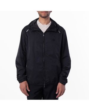 Emporio Armani Drawstring Hood Polyester Jacket, Brand Size 52 (Us - Blue