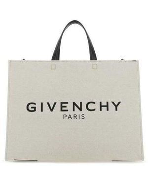 Givenchy Medium G Tote Shopping Bag - Natural