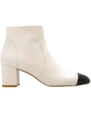 Stuart Weitzman Yuliana 60 Ankle Boots - White