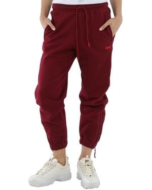 Reebok X Victoria Beckham Ladies Logo-Embroidered Track Trousers, Brand