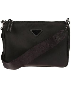Prada Re-Nylon Shoulder Bag - Black