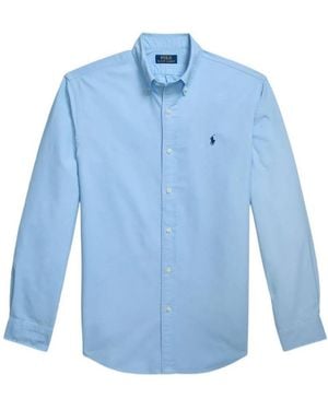 Polo Ralph Lauren Garment-Dyed Oxford Shirt - Blue