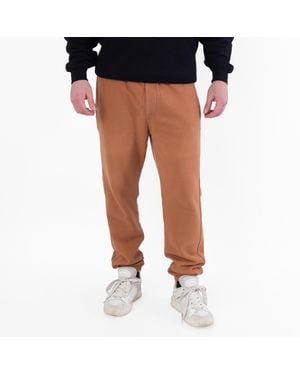 Saint Laurent Bleached Soft Fleece Joggers - Black