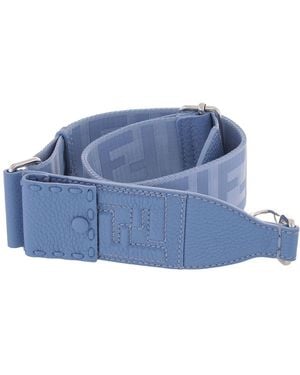 Fendi Strap You Adjustable Shoulder Strap - Blue