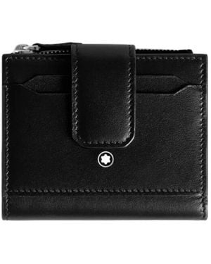 Montblanc Soft 6Cc Mini Wallet - Black