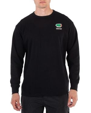 Beautiful People Dark Eric Carle Suvin Jersey Logo T-Shirt, Brand Size 38 - Black