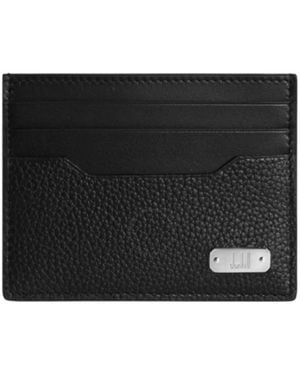 dunhill 1893 Harness Leather Card Case - Black