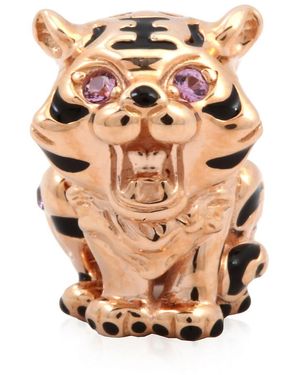 PANDORA Rose-Plated Chinese Tiger Charm - Pink