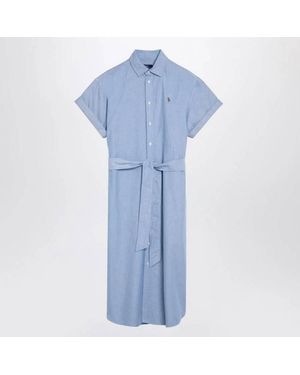 Polo Ralph Lauren Light Chemisier Dress - Blue