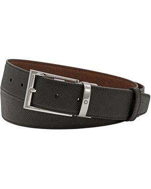 Montblanc Reversible Cut-To-Size Business Belt - Black
