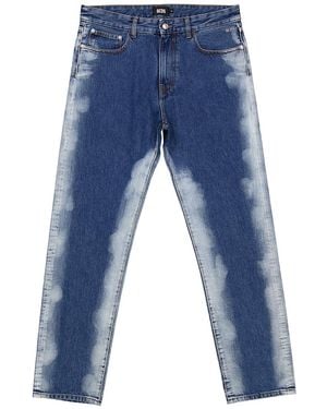 Gcds Gcdc Denim Straight Jeans - Blue