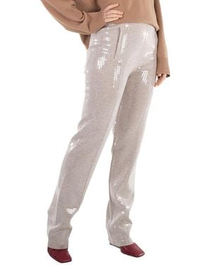 Burberry Cut Out Hook And Bar Leggings - Natural