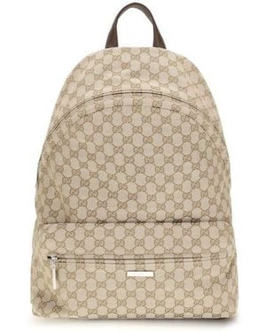 Gucci Tag Backpack - Natural