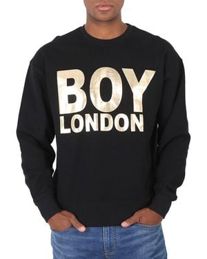 BOY London Reflective Cotton Sweatshirt - Black