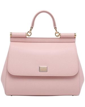 Dolce & Gabbana Dolce & Gabbana Large Sicly Handbag - Pink
