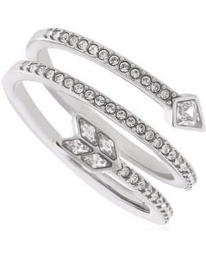 Swarovski Idyllia Mixed Cuts Motif Ring - Metallic