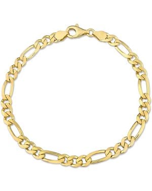Amour 5.5Mm Figaro Chain Bracelet - Metallic