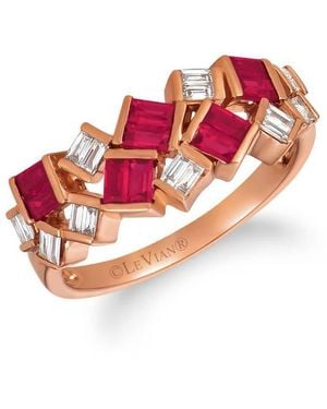 Le Vian Passion Ruby Rings Set - Red