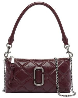 Marc Jacobs The Quilted Snapshot Convertible Shoulder Bag - Purple