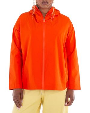 Save The Duck Traffic Dawa Hood Windbreaker Jacket, Brand Size 3 - Orange