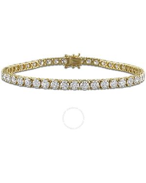 Created Forever 7 4/5T Tw Lab-Grown Diamond Tennis Bracelet - Metallic