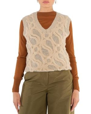 Stella McCartney Ladies Monogram Vest - Green